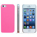 PC Cases for iPhone 5 with Soft PU Surface, Customized Designs/Colors Welcomed